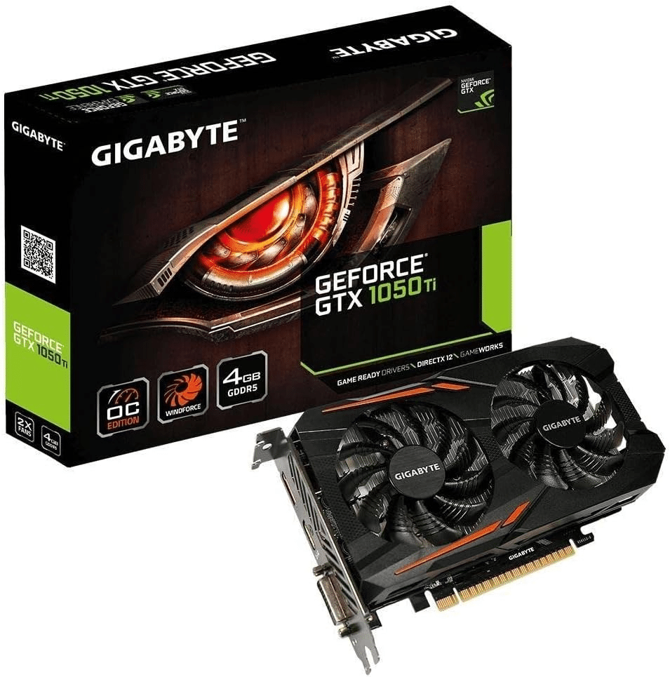 Meilleures Cartes Graphiques Sans Alimentation
Gigabyte GeForce GTX 1050 Ti