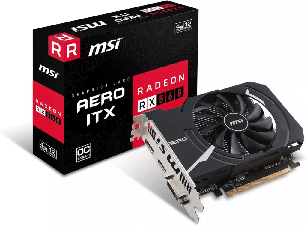 MSI Radeon RX 560 Aero ITX 