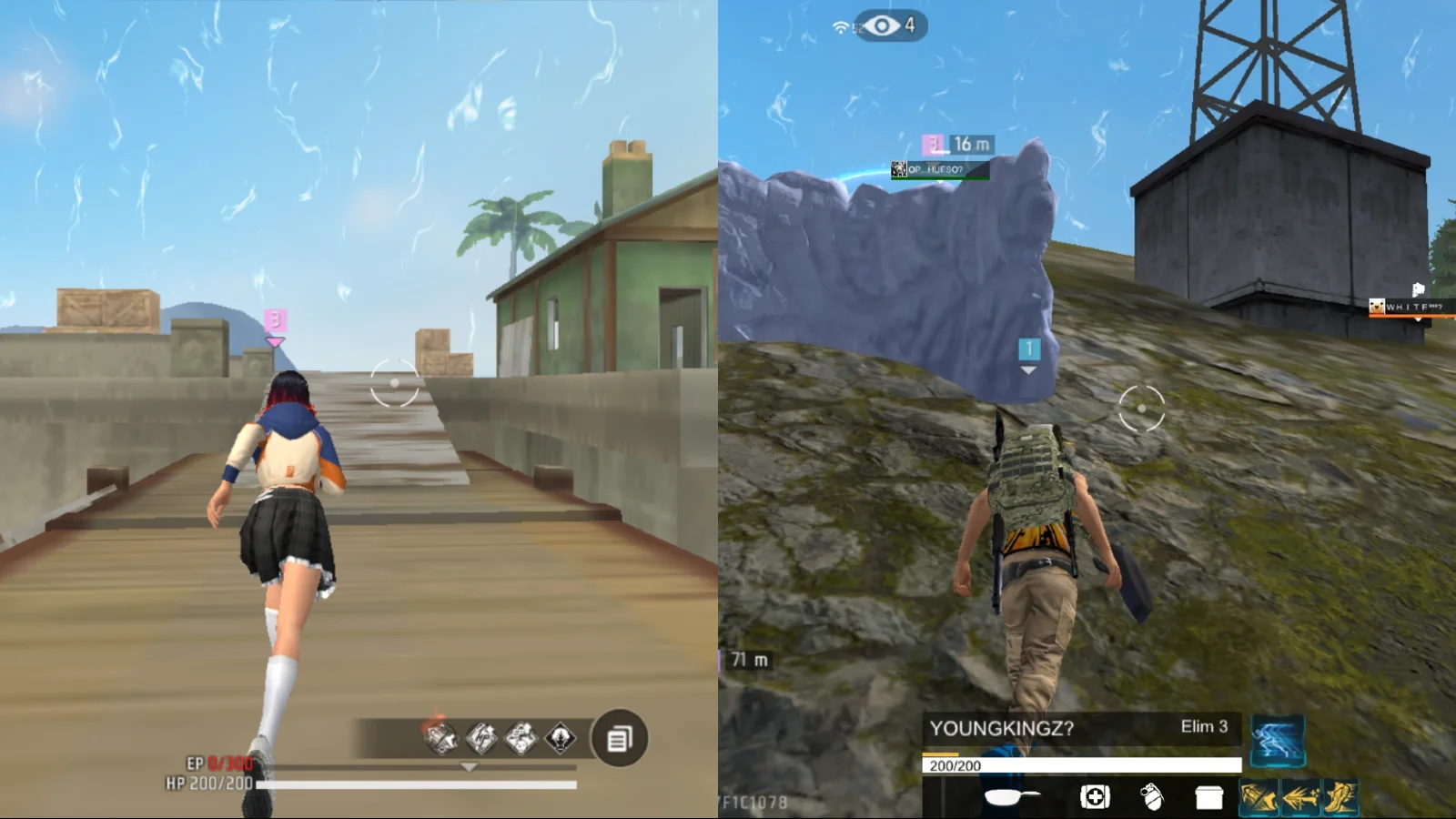 Diferencia entre observer profesional y modo espectador en Free Fire