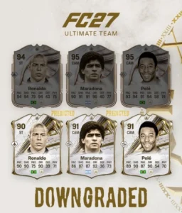 Una filtración de FC 27 sugiere que las valoraciones de los iconos podrían reducirse: ¿está preparando EA el mayor cambio de equilibrio de Ultimate Team hasta la fecha?